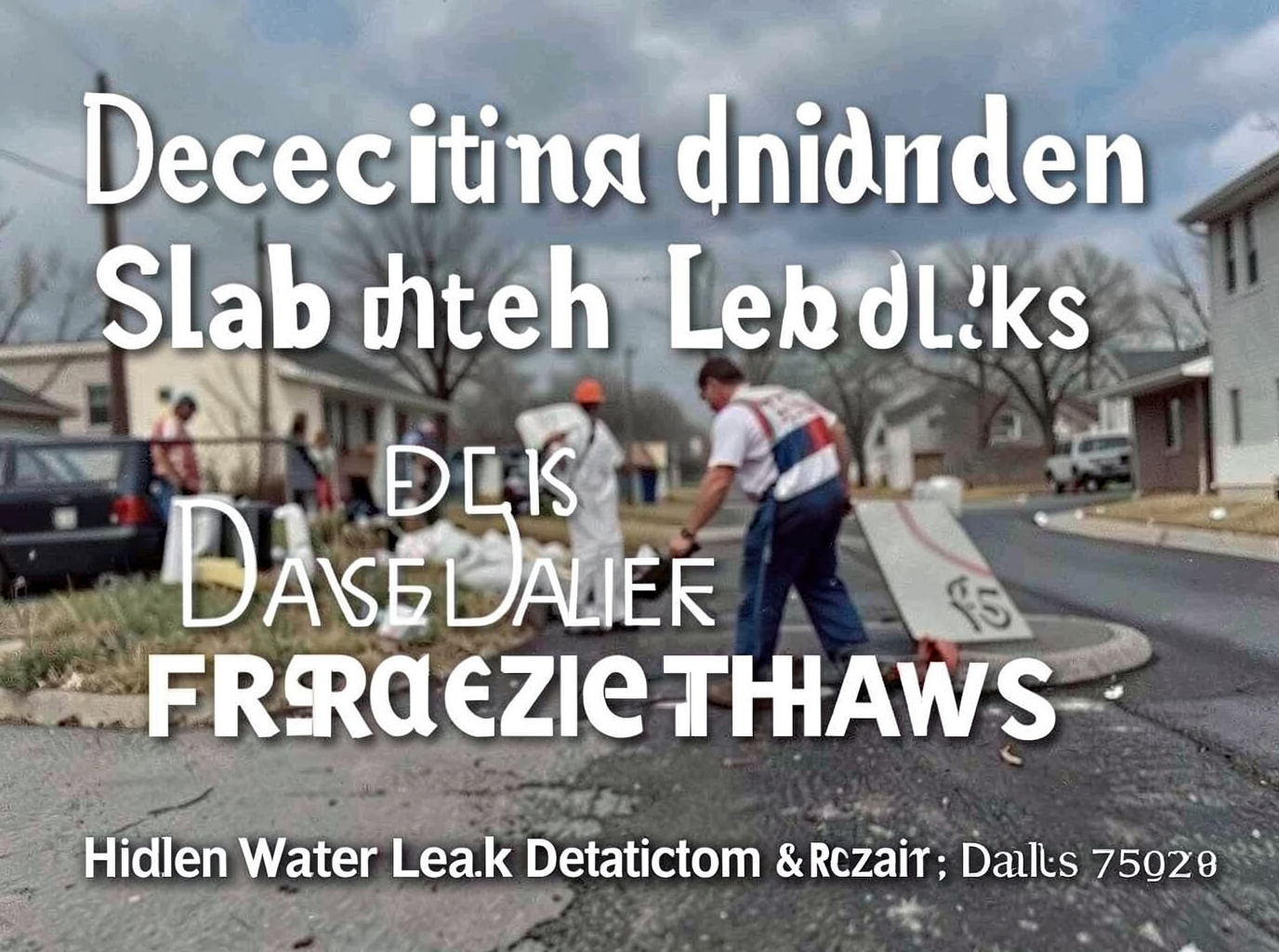 Detecting Hidden Slab Leaks After Dallas Freeze Thaws